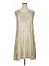 Espresso Metallic Silver Casual Dress Size 1X - photo 1