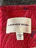 Lavender Brown Print Red Jacket Size S - photo 6