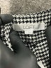Ann Taylor LOFT Houndstooth Gray Casual Pants Size 14 - photo 7