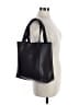 m0851 100% Leather Solid Black Leather Tote One size - photo 2