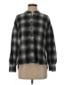 Rebecca Minkoff 100% Polyester Houndstooth Black Long Sleeve Blouse Size S - photo 1