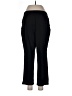 Lands' End 100% Cotton Solid Black Dress Pants Size L - photo 2