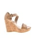 Stuart Weitzman Tan Wedges Size 8 - photo 1