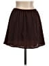 American Eagle Outfitters 100% Polyester Solid Brown Casual Skirt Size XS - photo 2