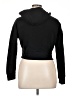 rue21 100% Polyester Black Zip Up Hoodie Size XL - photo 2