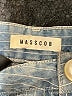 Masscob 100% Cotton Stripes Blue Jeans Size EU 38 / US 8 - photo 7