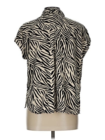 Rose + Olive Short Sleeve Blouse (view 2)