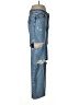 Zara Hearts Blue Jeans Size 8 - photo 4