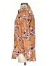 Pilcro 100% Viscose Paisley Orange Long Sleeve Button-Down Shirt Size XS - photo 5