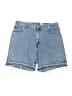 Levi's 100% Cotton Blue Denim Shorts Size 16 - photo 1