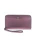 Coach 100% Leather Purple Leather Wristlet One size - photo 1