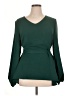 Gilli Green Long Sleeve Blouse Size XL - photo 1