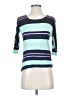 Splendid Stripes Teal 3/4 Sleeve T-Shirt Size XS - photo 1