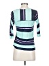 Splendid Stripes Teal 3/4 Sleeve T-Shirt Size XS - photo 2
