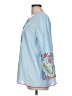 Vilagallo Blue 3/4 Sleeve Blouse Size 48 - photo 5