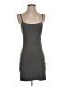 Express Solid Gray Casual Dress Size XS - photo 1