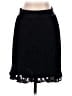 DKNY 100% Polyester Solid Black Formal Skirt Size S (estimated) - photo 1