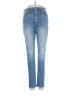 Lucky Brand Solid Blue Jeans Size 4 - photo 1