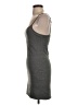 Express Solid Gray Casual Dress Size XS - photo 5