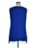 Logo Layers Blue Sleeveless Top Size XL - photo 2