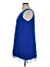 Logo Layers Blue Sleeveless Top Size XL - photo 5