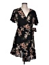 Unbranded Floral Black Casual Dress Size L - photo 1
