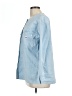 Jag 100% Cotton Blue Long Sleeve Button-Down Shirt Size L - photo 5
