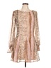 Lulus 100% Polyester Tan Cocktail Dress Size L - photo 1