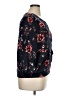 H&M Floral Black Jacket Size 14 - photo 4