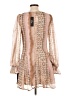 Lulus 100% Polyester Tan Cocktail Dress Size L - photo 2