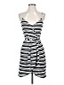 Universal Thread 100% Cotton Stripes Black Casual Dress Size XS - photo 1