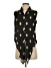 Vince Camuto Black Sleeveless Button-Down Shirt Size S - photo 1