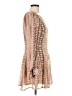 Lulus 100% Polyester Tan Cocktail Dress Size L - photo 4