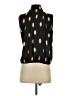 Vince Camuto Black Sleeveless Button-Down Shirt Size S - photo 2