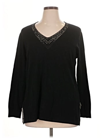 Adrienne Vittadini Pullover Sweater (view 1)