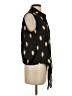Vince Camuto Black Sleeveless Button-Down Shirt Size S - photo 4