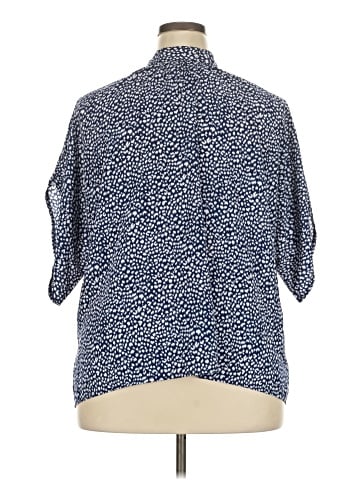 Shein Curve 3/4 Sleeve Blouse (view 2)