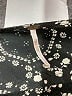 Free People 100% Polyester Graphic Black Casual Dress Size 8 - photo 7