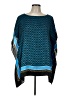 MICHAEL Michael Kors 100% Polyester Blue Casual Dress Size L - photo 1