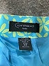 Context Paisley Teal Casual Skirt Size 4 (petite) - photo 4