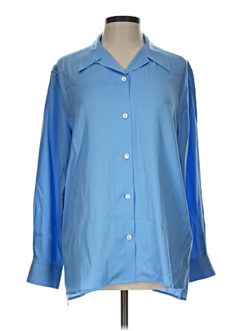 Equipment Long Sleeve Blouse (view 1)