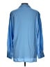 Equipment Color Block Blue Long Sleeve Blouse Size L - photo 2