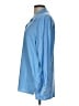 Equipment Color Block Blue Long Sleeve Blouse Size L - photo 5