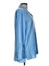 Equipment Color Block Blue Long Sleeve Blouse Size L - photo 4