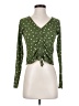 La La Land Creative Co Green Long Sleeve Top Size S - photo 1