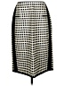 Narciso Rodriguez Houndstooth Ivory Formal Skirt Size S (estimated) - photo 1