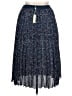 Max Studio 100% Polyester Stars Blue Casual Skirt Size XL - photo 2