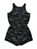 Athleta Girl Camo Black Romper Size 12 - photo 2
