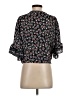 Max Studio 100% Polyester Black 3/4 Sleeve Blouse Size S - photo 2
