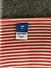 LUXE Stripes Red Short Sleeve T-Shirt Size M - photo 7